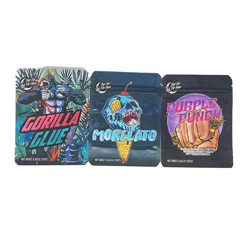 Morelato 3.5g Mylar Bags for Cannabis